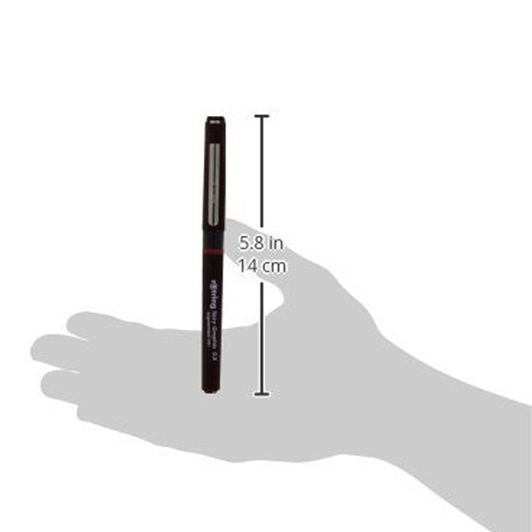 Rotring Tikky Graphic Fineliner 0.5mm Black Ink – Pack of 12