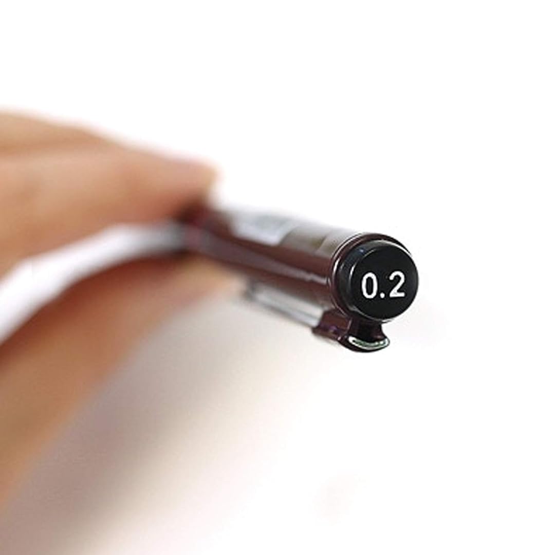 Rotring Tikky Graphic Fineliner Black – 0.1mm & 0.2mm (Set of 6)