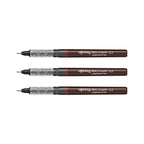 3 Rotring Tikky Graphic Fineliner Black – 0.3mm on a white background