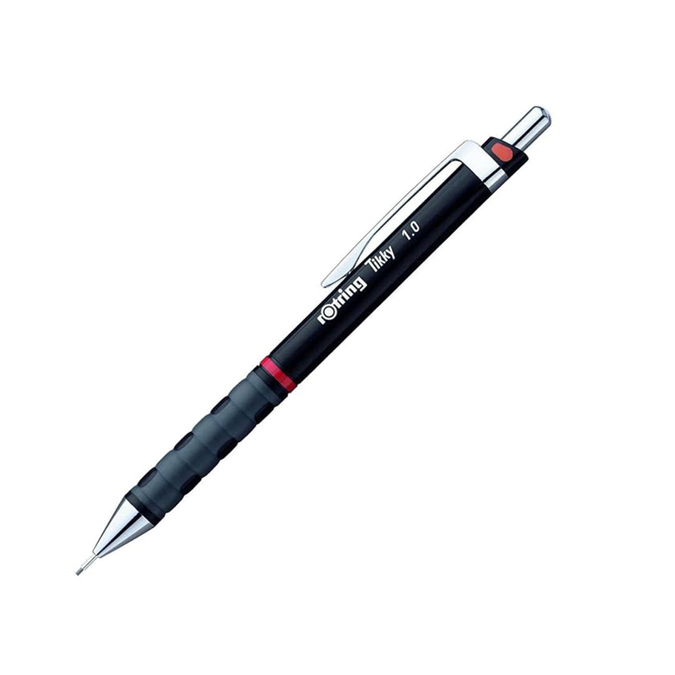 Rotring Tikky 1.0mm Mechanical Pencil –  Black Barrel on a white background