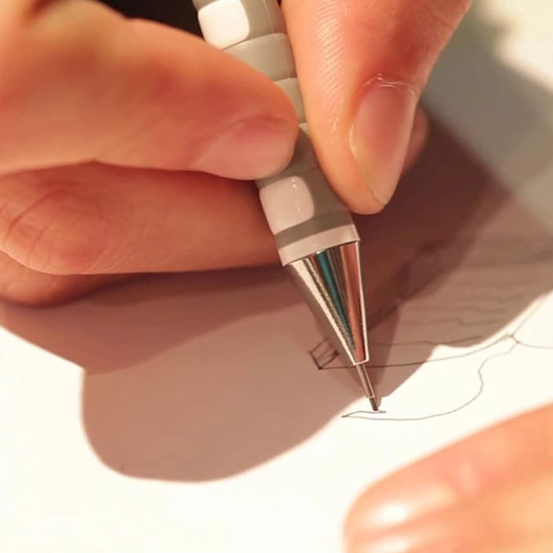 Rotring Tikky 0.5mm Mechanical Pencil – White Barrel