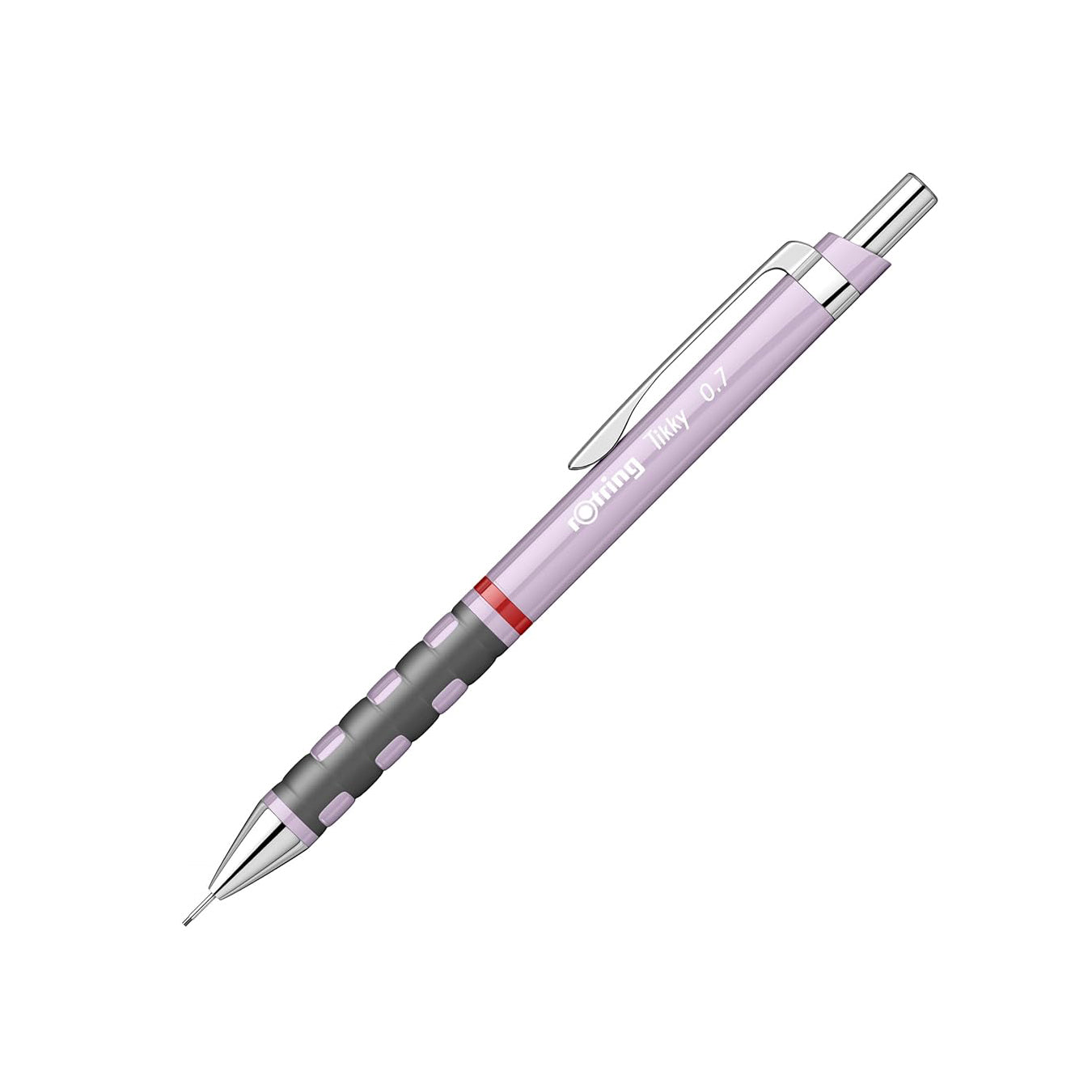 Rotring Tikky 0.7mm Mechanical Pencil in Orchid Bloom on a white background