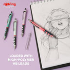 Rotring Tikky 0.7mm Mechanical Pencil - Orchid Bloom