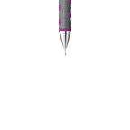 rotring tikky Mechanical pencil with purple accents on a white background