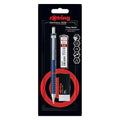 Rotring Tikky Retro mechanical pencil set with black packaging on a white background