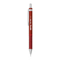 Rotring Tikky Retro 0.7mm Mechanical Pencil in Metallic Red on a white background
