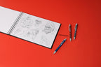Rotring Tikky Retro Mechanical Pencil 0.5mm – Blue | 2B Leads + Tikky 30 Eraser - penpencilink