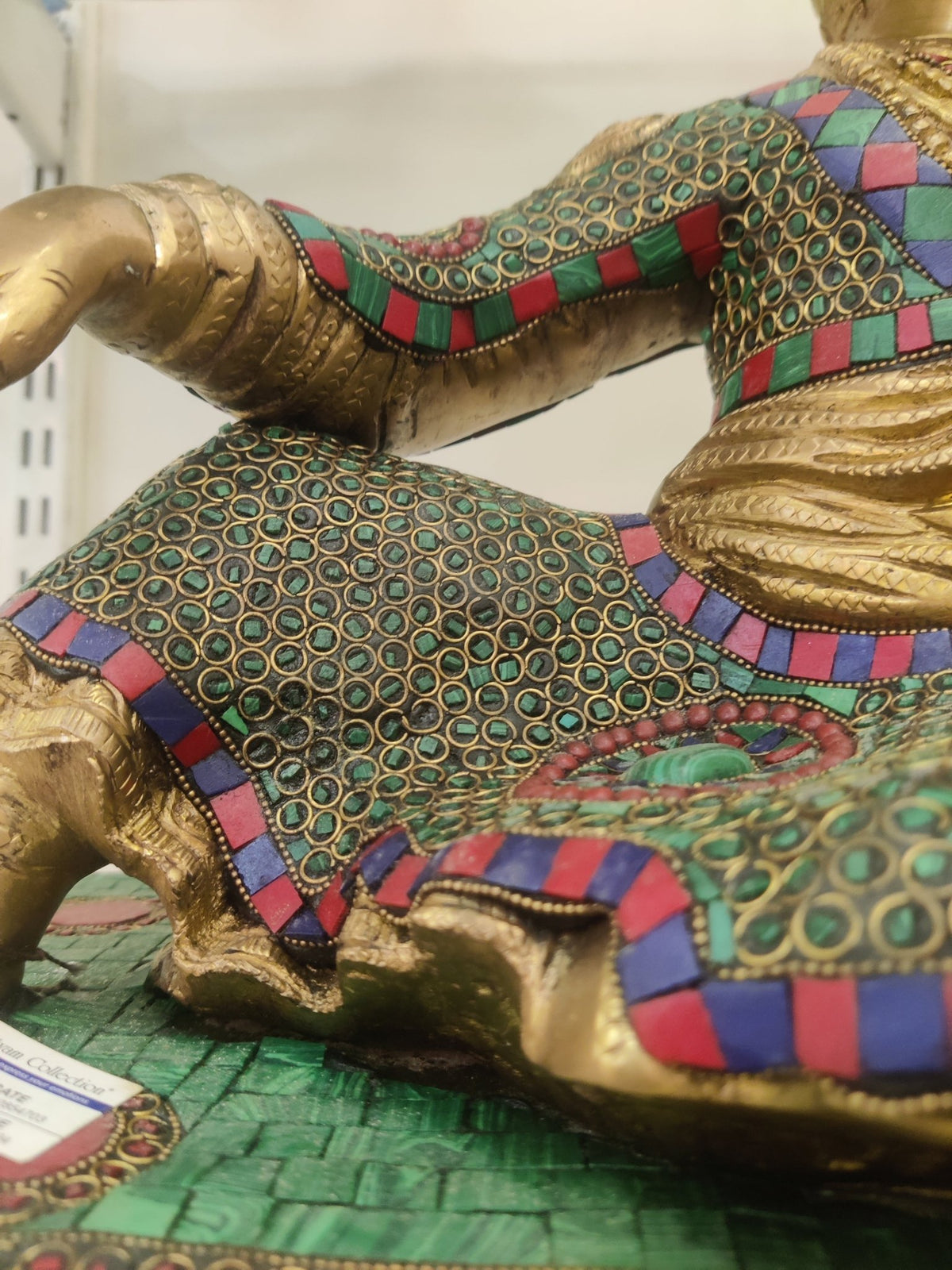 Royal Maharaja Brass Statue – Vintage Heritage Décor - Satyam Collection