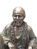 Sai Baba Sitting Statue - Satyam Collection