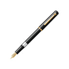 Scrikss 419 Medium Nib Fountain Pen in Black GT