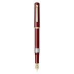 Scrikss 419 Medium Nib Fountain Pen - Burgundy GT on a white background