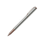 Scrikss 64 Series Rollerball Pen in Bronze Chrome on a white background