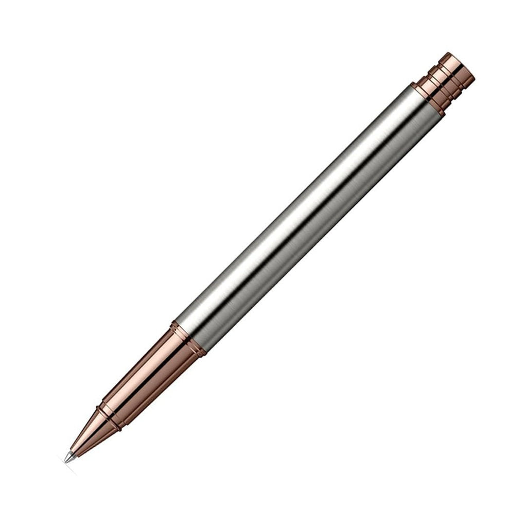 Scrikss 64 Series Rollerball Pen  Bronze Chrome - penpencilink