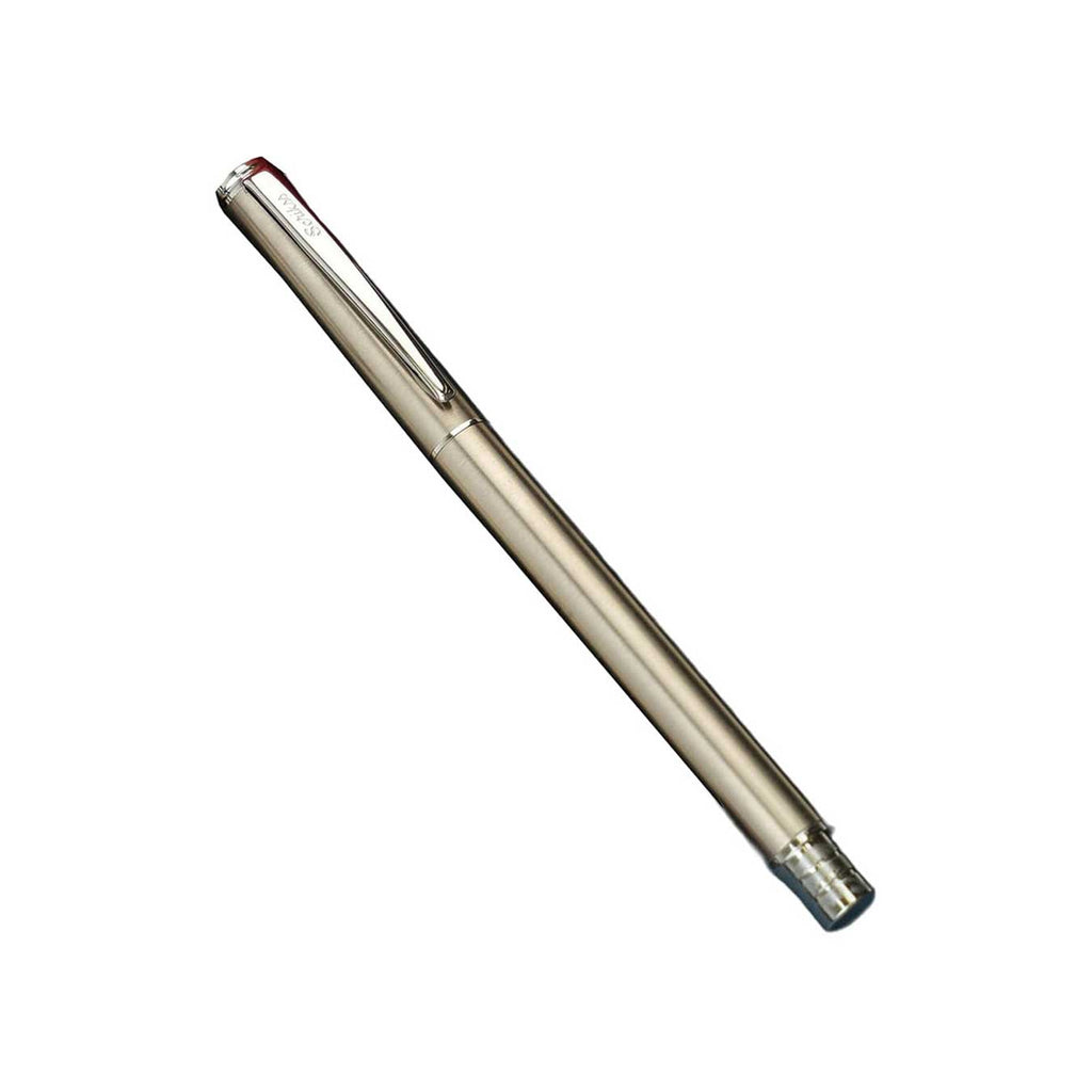 Scrikss 64 Series Rollerball Pen in Matte Chrome