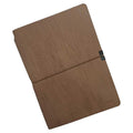 Scrikss A5 Premium Ruled Notebook in Mink Faux Leather Cover