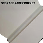 Scrikss A5 Premium Ruled Notebook - Mink Faux Leather Cover