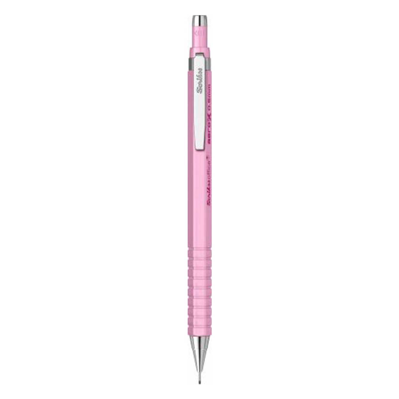 Scrikss Aero-X 0.5mm Mechanical Pencil in Pink on a white background