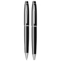 Scrikss Noble 35 Ball Point and Mechanical Pencil Set in Black CT
