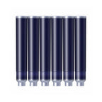 Scrikss Blue Ink Cartridges for Fountain Pens (Pack of 6) on a white background