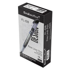 Scrikss FL-68 0.6mm Black Fineliner – Box of 12 on a white background