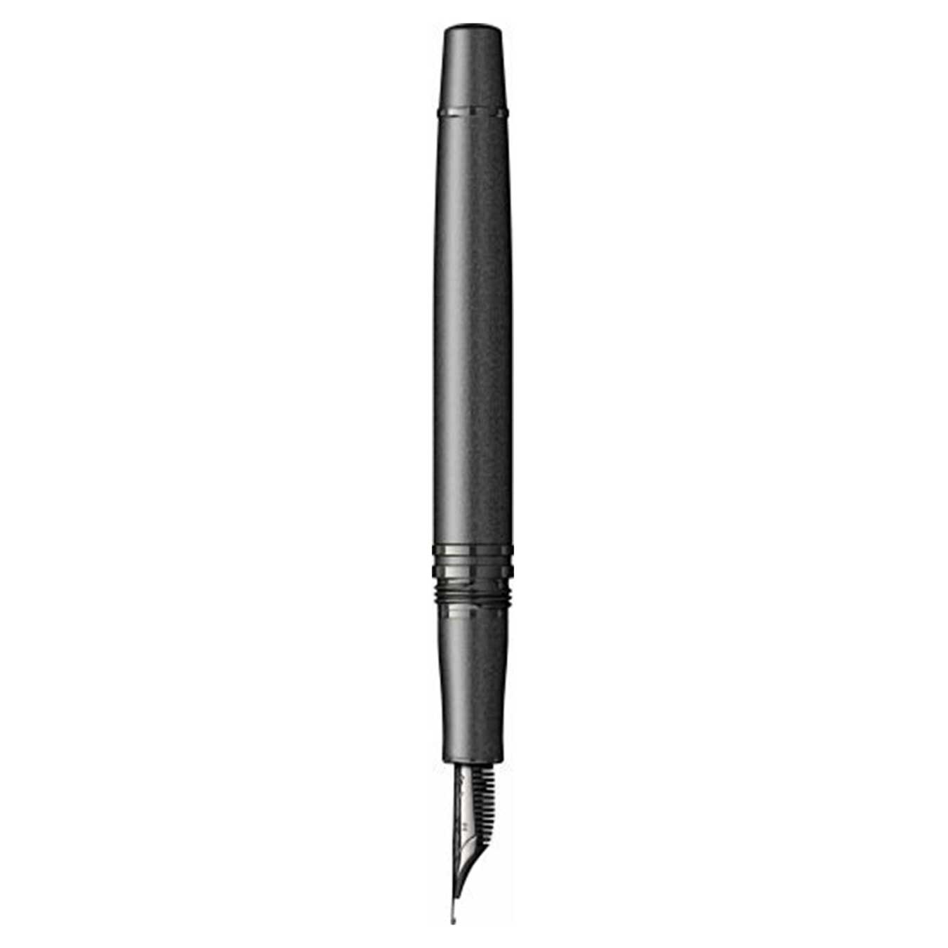 Scrikss Fortune Medium Nib Fountain Pen - Matte Black