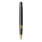 Scrikss Fortune Series Roller Ball Pen - Black GT without Cap in white Background