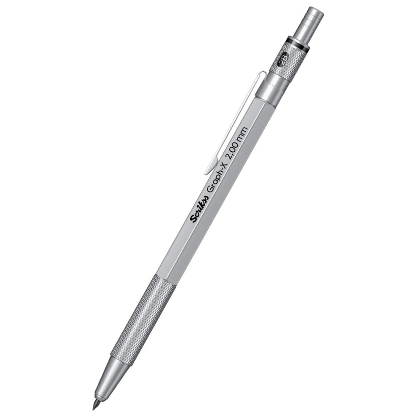 Scrikss Graph-X 2mm Mechanical Pencil in Satin Chrome