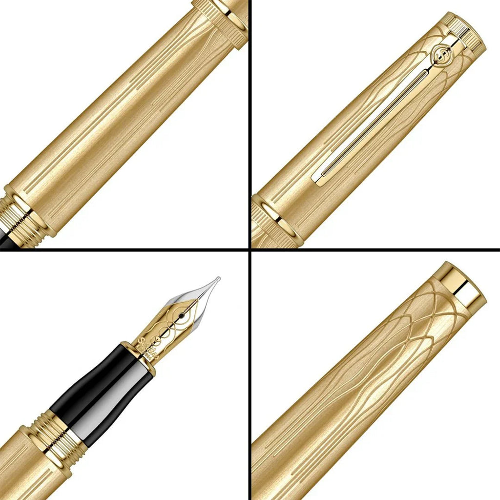 Scrikss Heritage Fountain Pen – Gold 50th Year Anniversary Edition