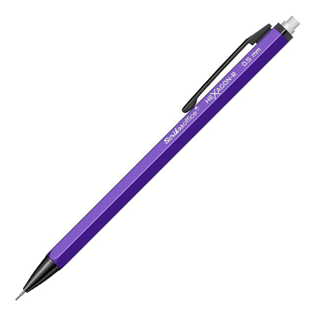 Scrikss Hexagon-R 0.5mm Mechanical Pencil - Purple