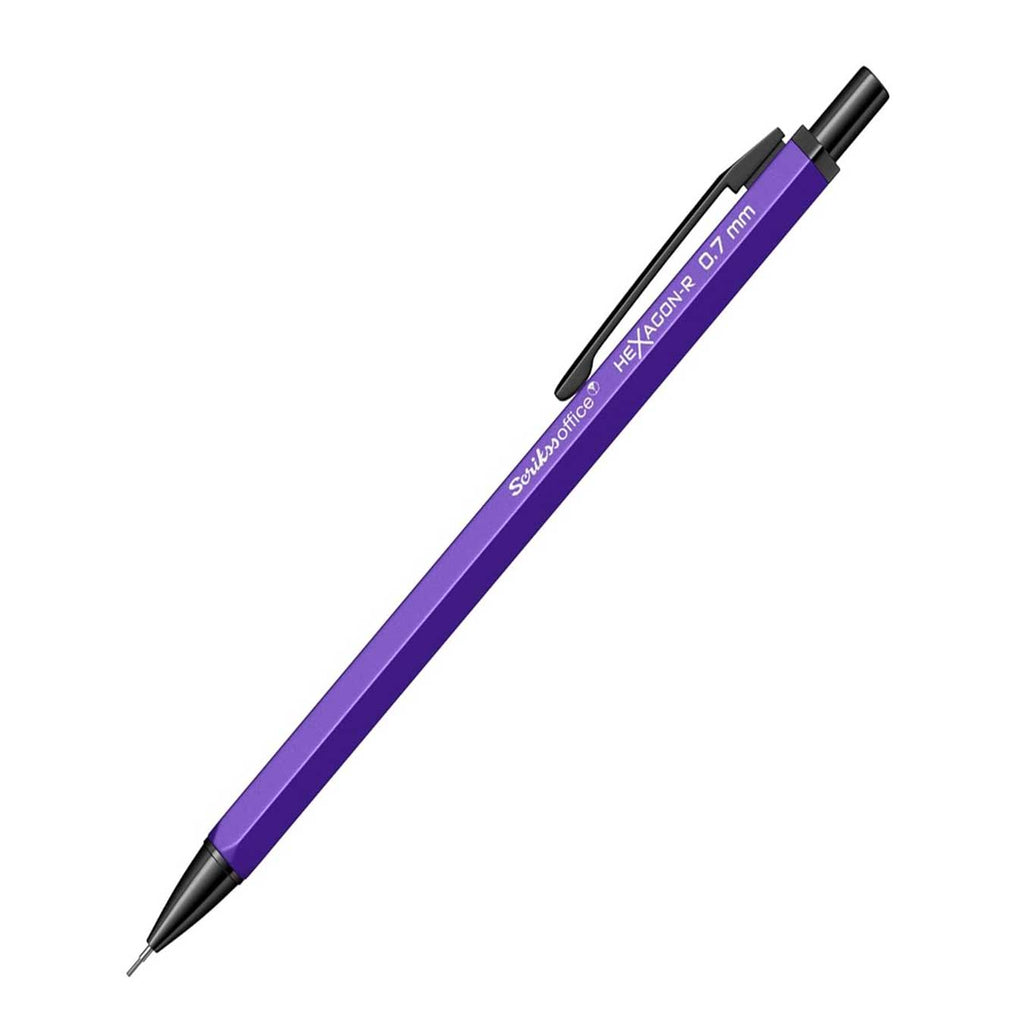 Scrikss Hexagon-R 0.7mm Mechanical Pencil in Purple