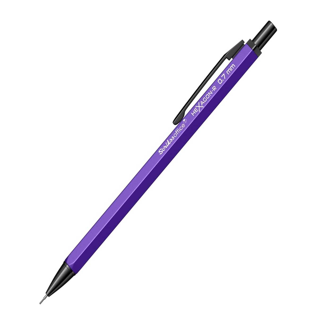 Scrikss Hexagon-R 0.7mm Mechanical Pencil in Purple