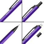 Scrikss Hexagon-R 0.7mm Mechanical Pencil in Purple from all angles