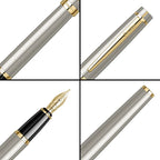 Scrikss Honour 38 Fountain Pen – Satin GT body details