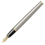 Scrikss Honour 38 Satin GT Fountain Pen without cap on a white background