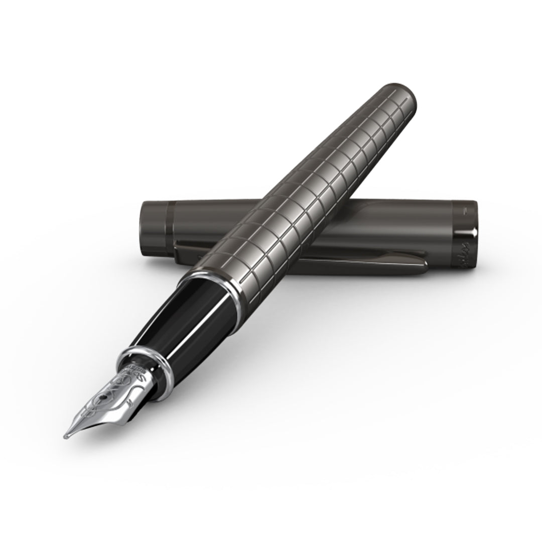 Scrikss Honour 38 Medium nib Fountain Pen - Carbon Gray