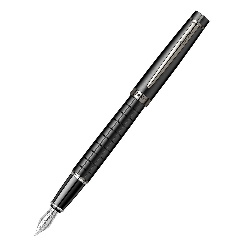 Scrikss Honour 38 Medium nib Fountain Pen in Matte Black