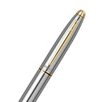 Scrikss Knight 88 Medium Nib Fountain Pen - Stainless Steel GT