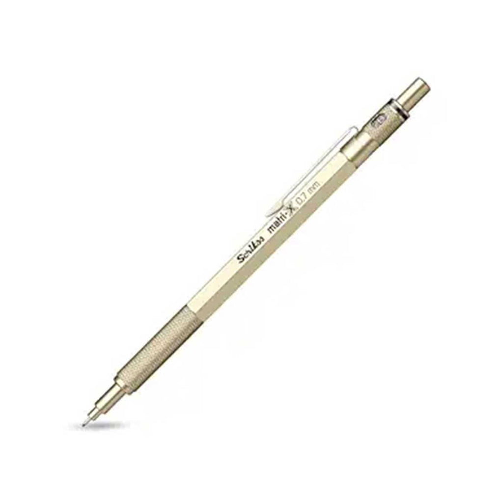 Scrikss Matri-X 0.7mm Mechanical Pencil in Metallic Gold