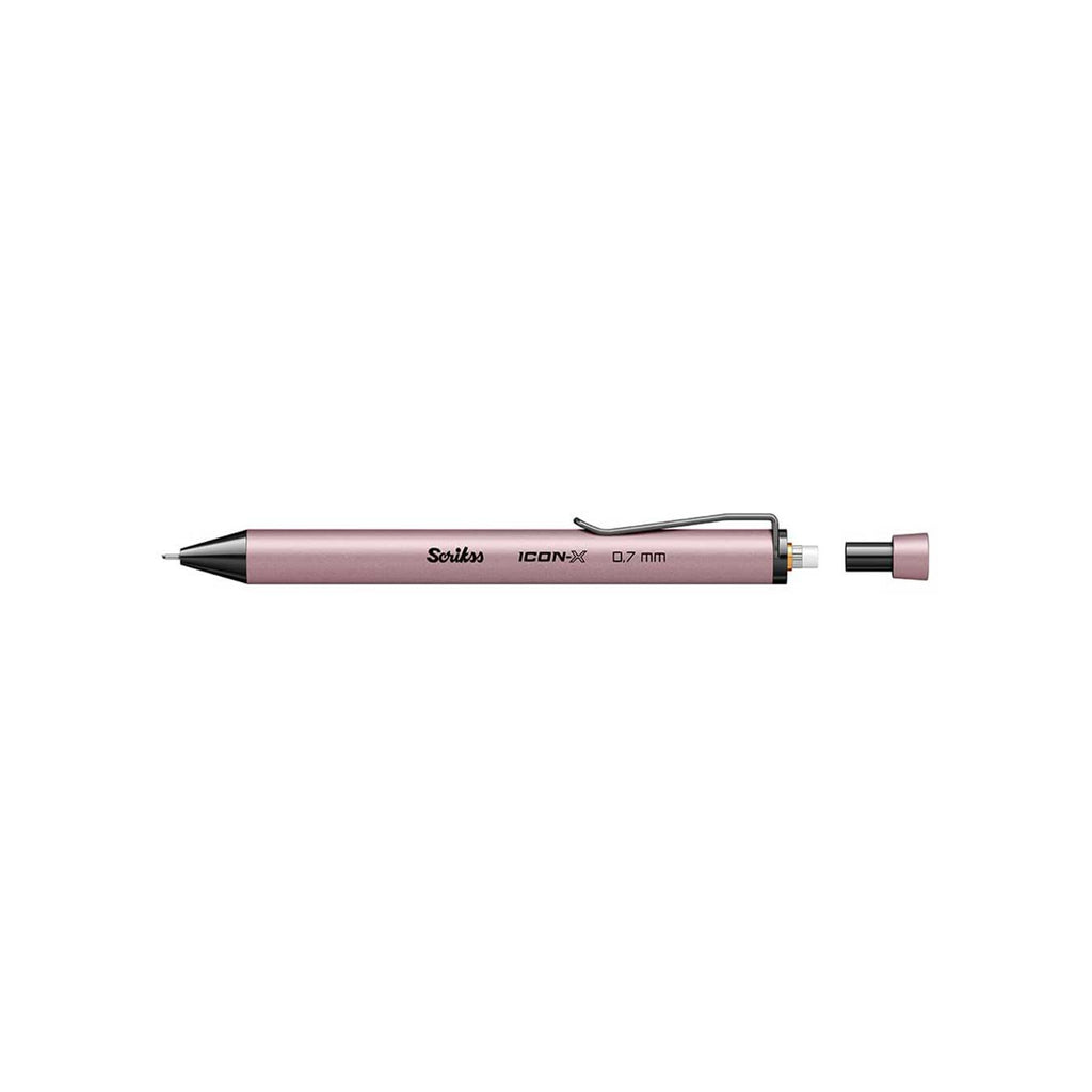 Scrikss Icon-X 0.7mm Mechanical Pencil in Cream on a white background