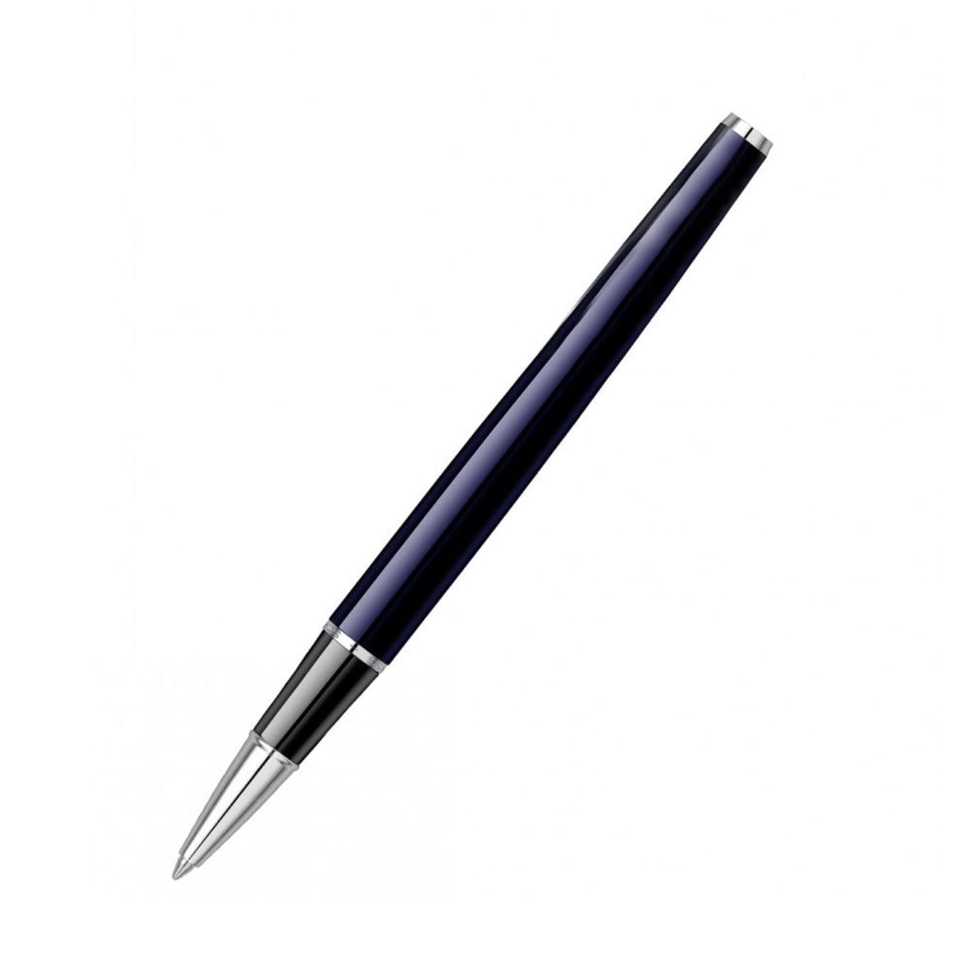 Scrikss Metropolis 78 Rollerball Pen in Navy Blue CT on a white background