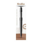 Scrikss Metropolis 78MB Ballpoint Pen in Matte Black in a gift box