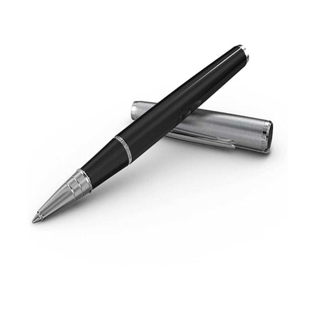 Scrikss Metropolis 800 Rollerball Pen - Black Chrome