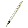 Scrikss Noble 35 Medium nib Fountain Pen in Ivory GT