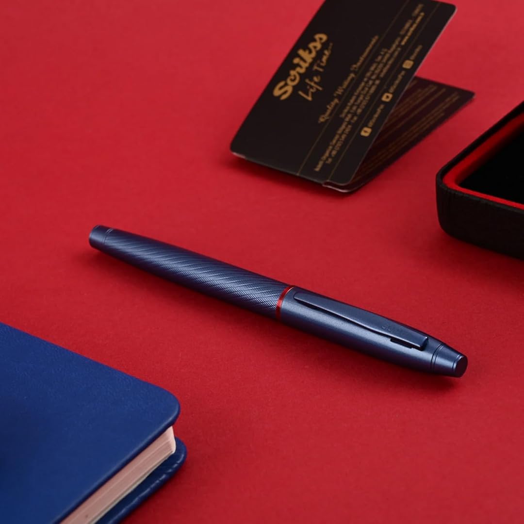 Scrikss Noble 35 Rollerball Pen - Blue