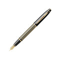 Scrikss Noble 35L Medium nib Fountain Pen in Black GT