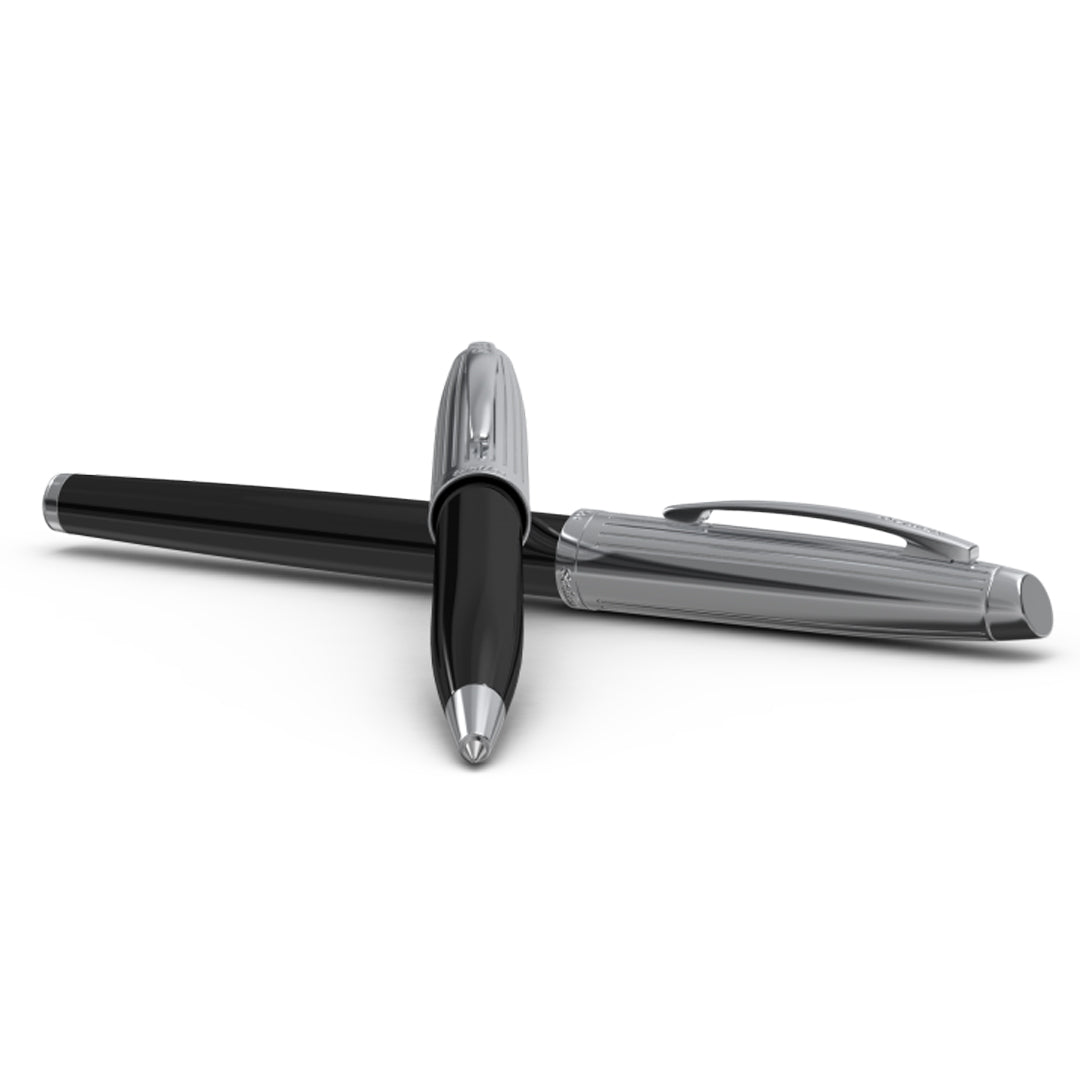 Scrikss Oscar 39 Ballpoint Pen - Black Chrome