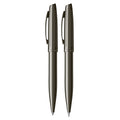 Scrikss Oscar 39 Ballpoint Pen & Mechanical Pencil Set in Titanium