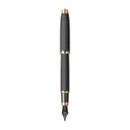 Scrikss Oscar 390 Medium Nib Fountain Pen - Matt Black GT