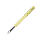 Scrikss Primeo Medium Nib Fountain Pen in Kiwi on a white background