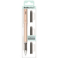 Scrikss Primeo Medium Nib Fountain Pen with 3 Cartridges in Latte